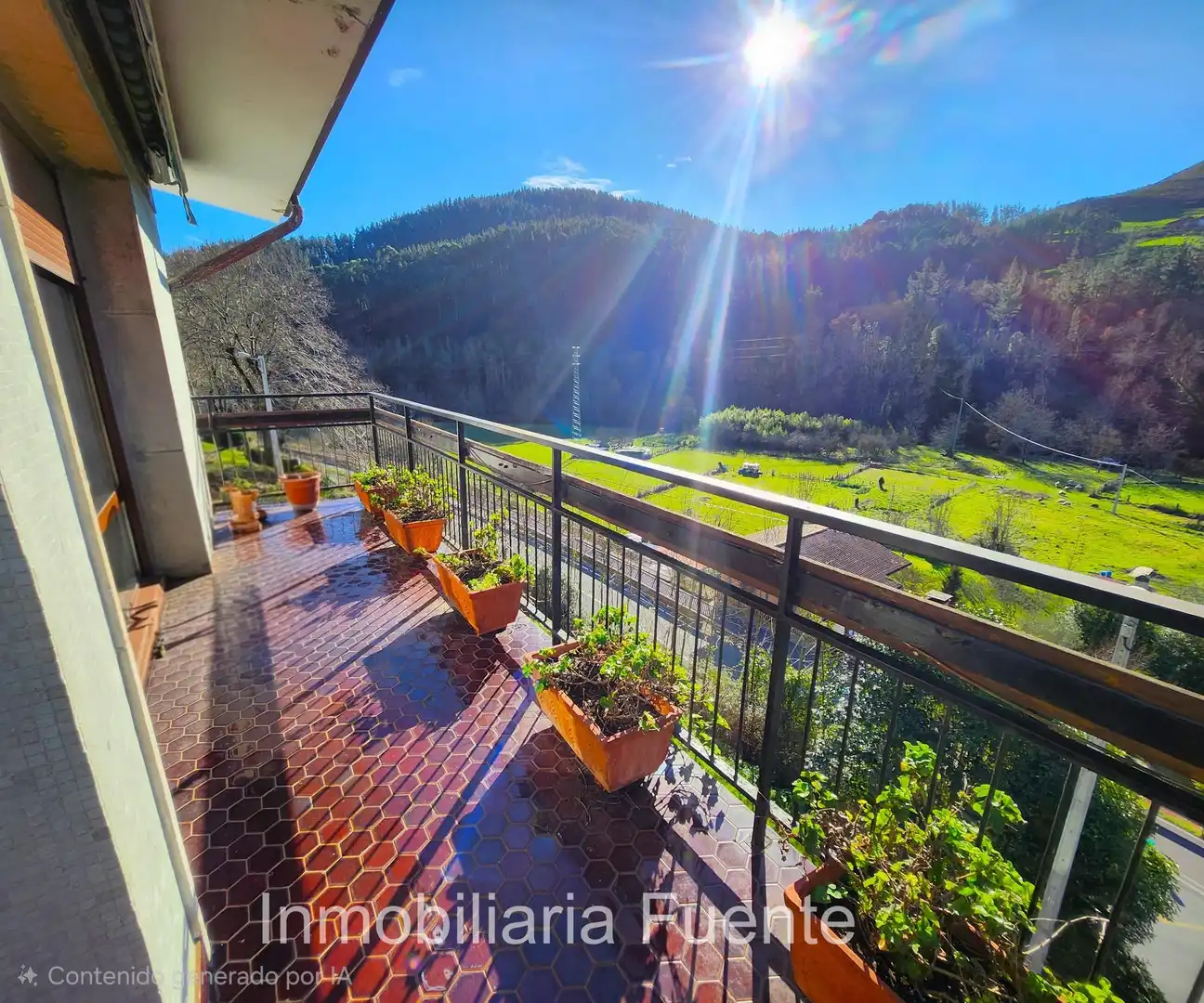 Terraza de Casa o chalet en venta en Zalla  con Calefacción, Jardín privado y Terraza