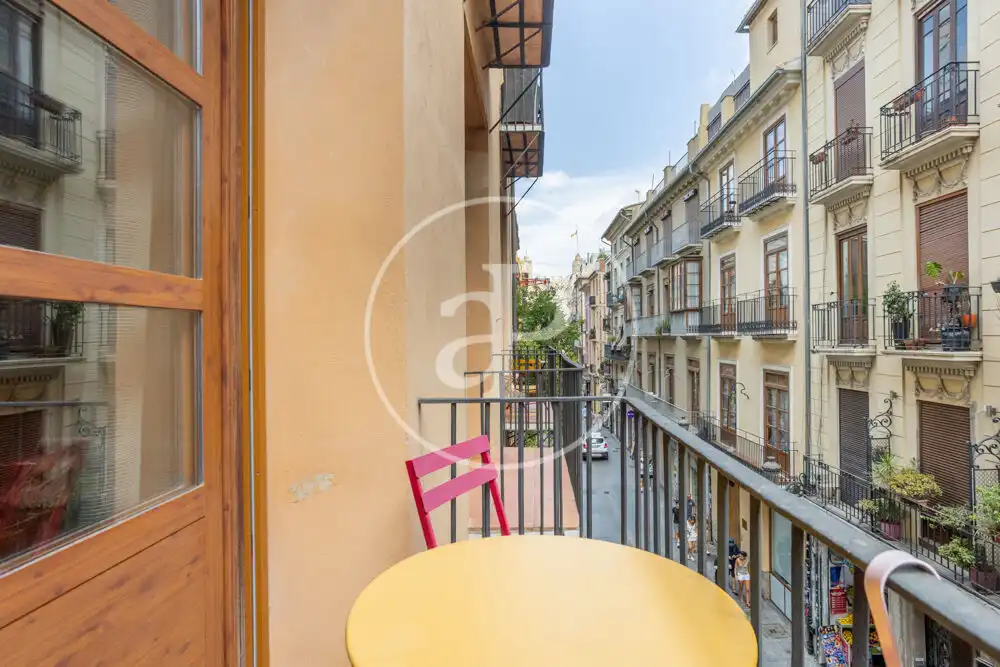 Terrasse von Wohnung zur Miete in Valencia mit Klimaanlage, Heizung und Möbliert