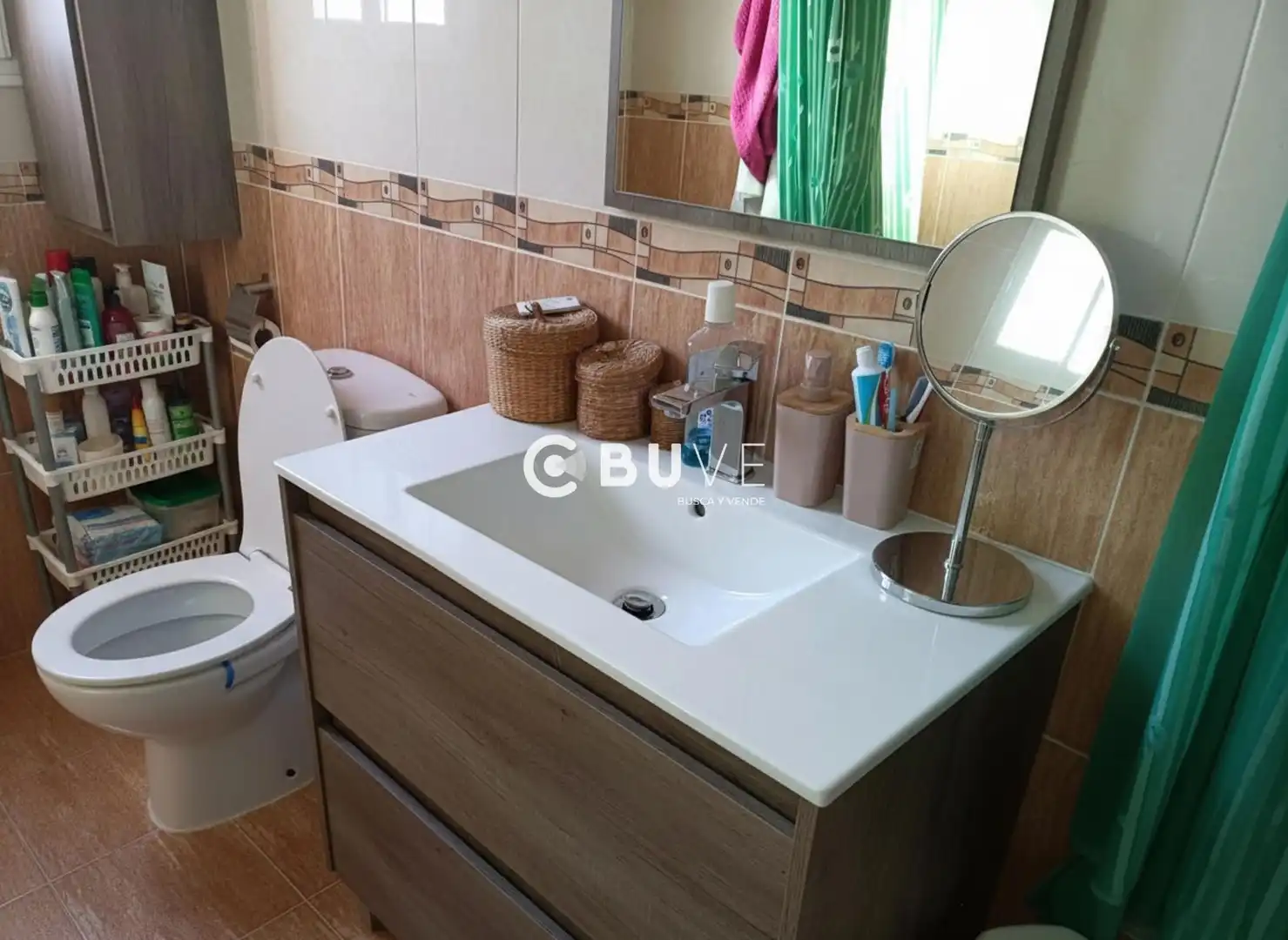 Bathroom of Houses for sale in Huévar del Aljarafe  with Air Conditioner, Heating and Terrace