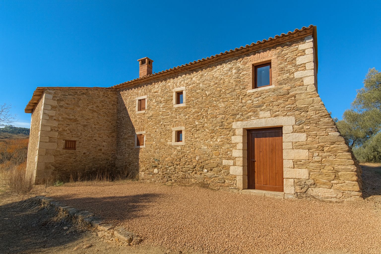 Exterior view of Country house for sale in Girona Capital