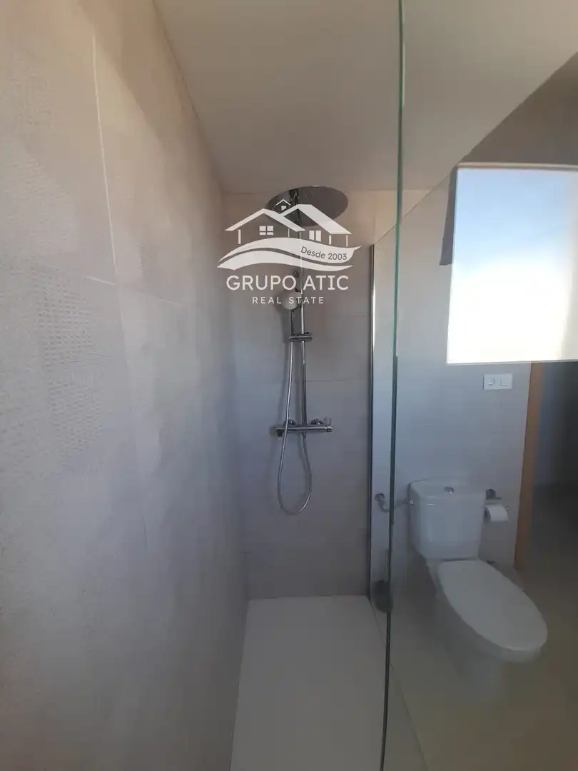 Bathroom of Flat for rent in Burriana / Borriana  with Heating, Terrace and Swimming Pool