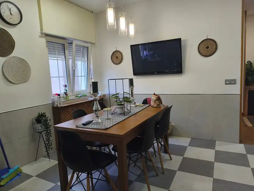 Dining room of Attic for sale in Pravia  with Heating, Terrace and Furnished