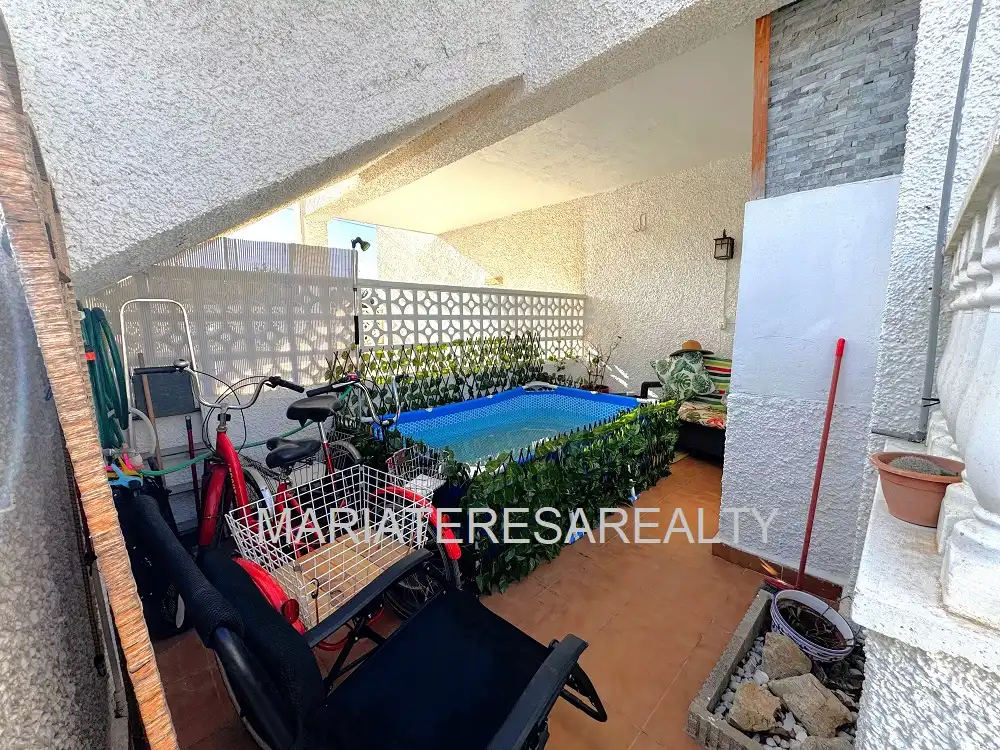 Jardín de Apartamento en venta en Los Alcázares con Aire acondicionado, Jardín privado y Terraza