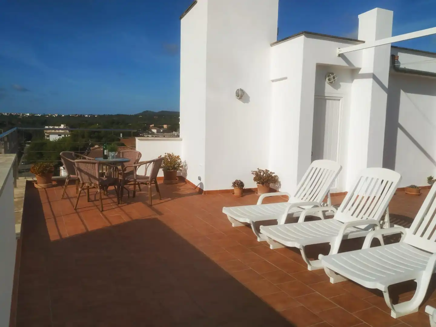 Terrace of Flat for rent in Felanitx  with Air Conditioner, Terrace and Furnished