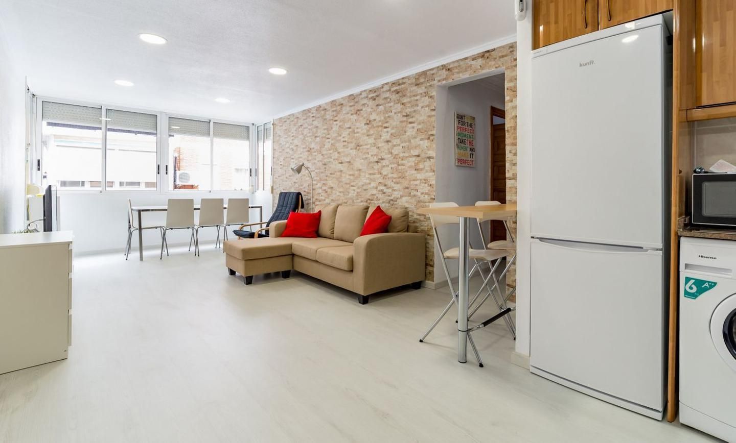 Sala d'estar de Pis de lloguer en  Valencia Capital