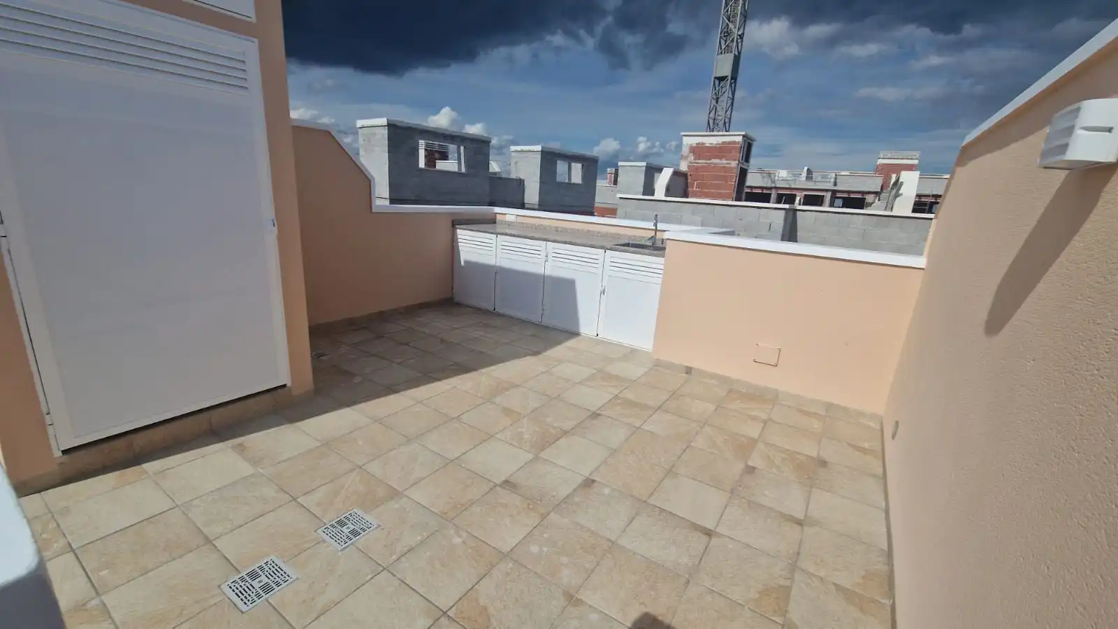 Terraza de Casa adosada en venta en Pilar de la Horadada con Calefacción, Jardín privado y Terraza