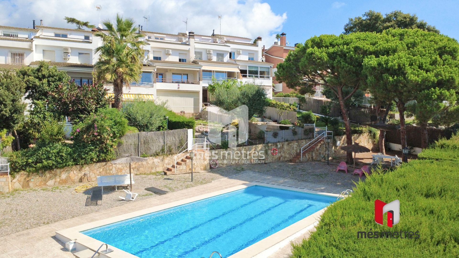 Piscina de Casa o xalet en venda en Teià amb Aire condicionat, Calefacció i Jardí privat