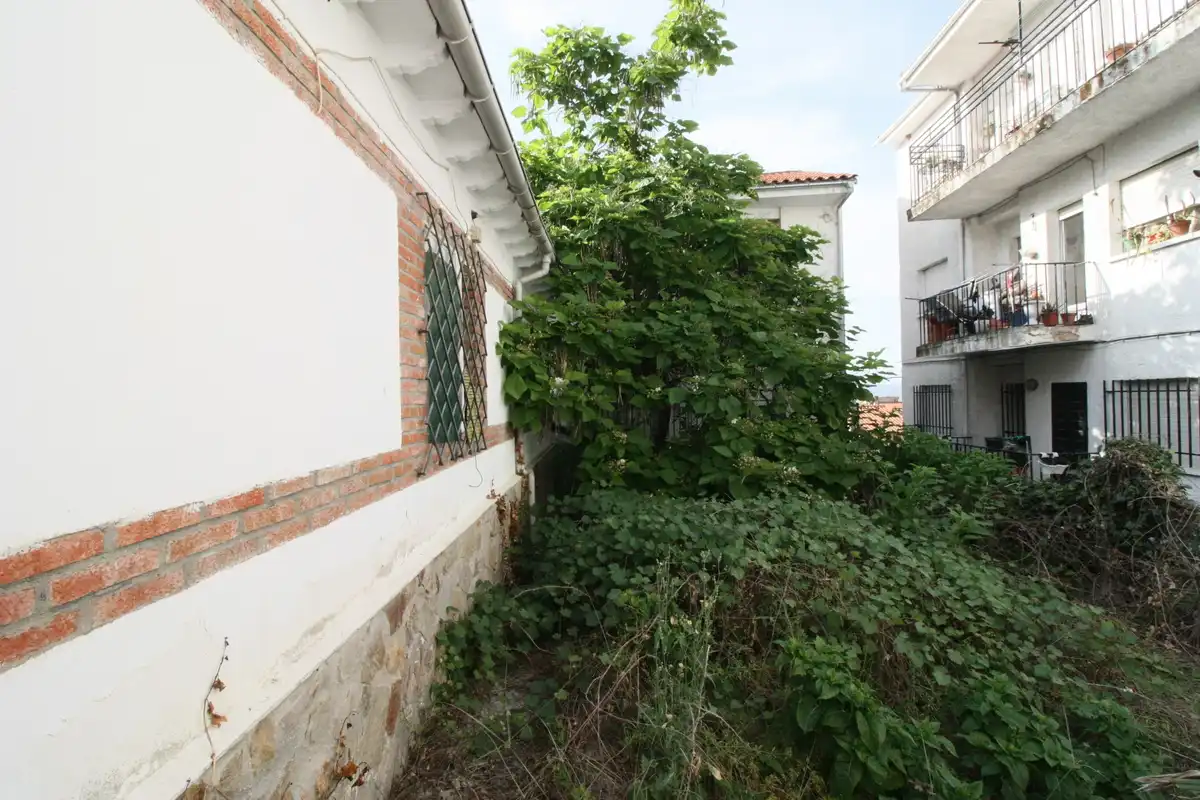 Vista exterior de Casa o xalet en venda en Lanzahíta amb Jardí privat