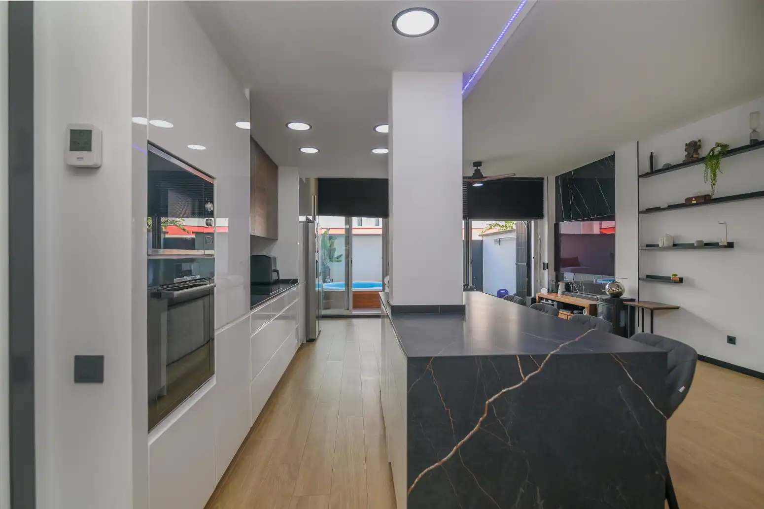 Kitchen of Flat for sale in Viladecans  with Air Conditioner, Heating and Private garden