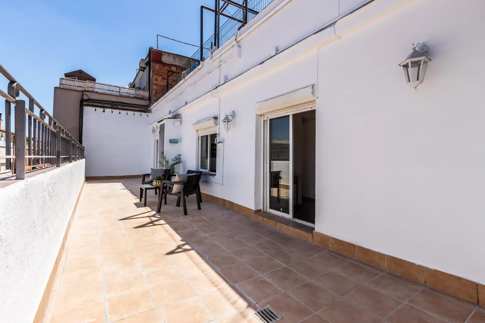 Terrasse von Dachboden zum Verkauf in Terrassa mit Klimaanlage, Heizung und Terrasse