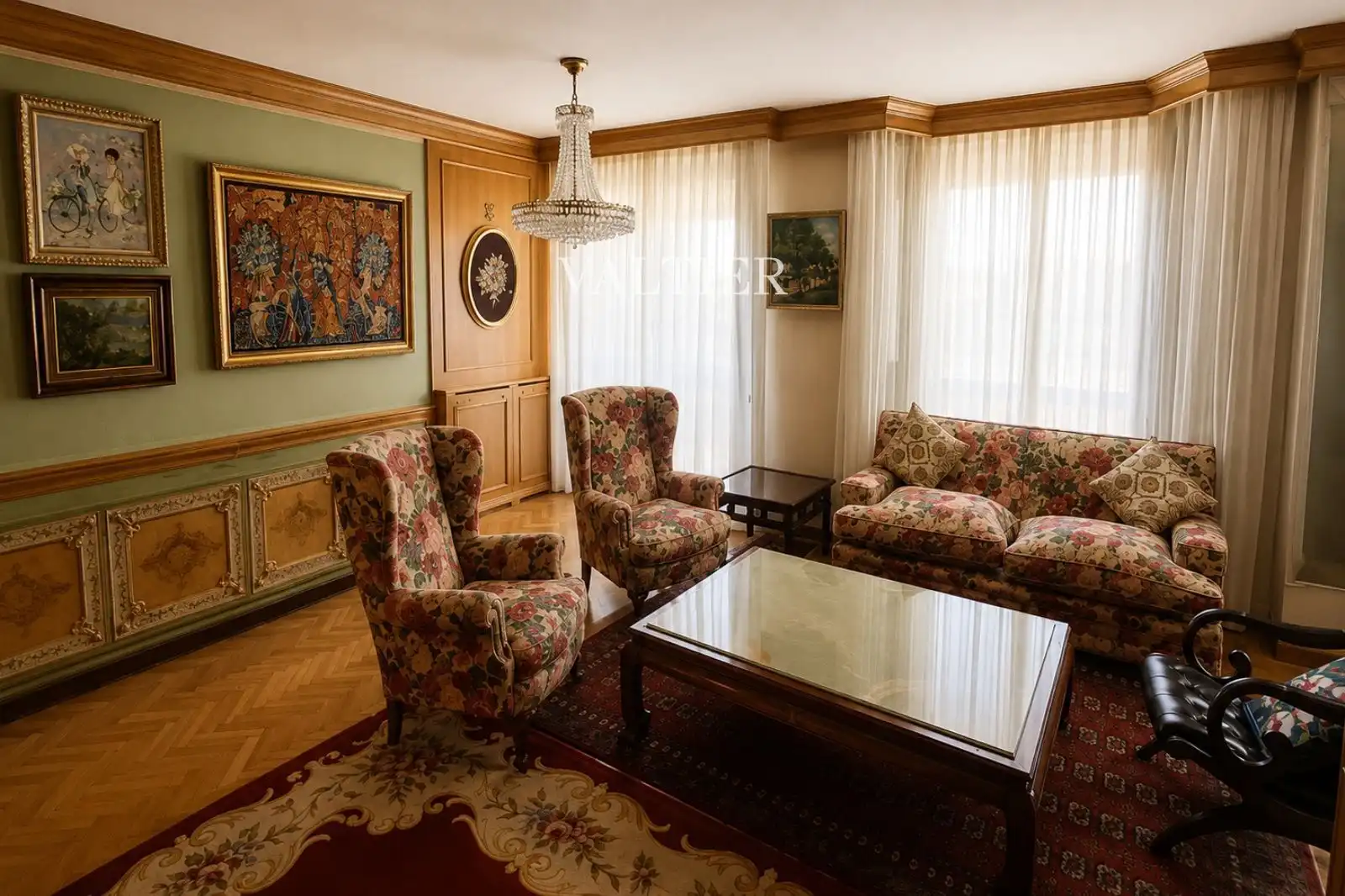 Sala d'estar de Pis en venda en Madrid amb Aire condicionat, Calefacció i Traster