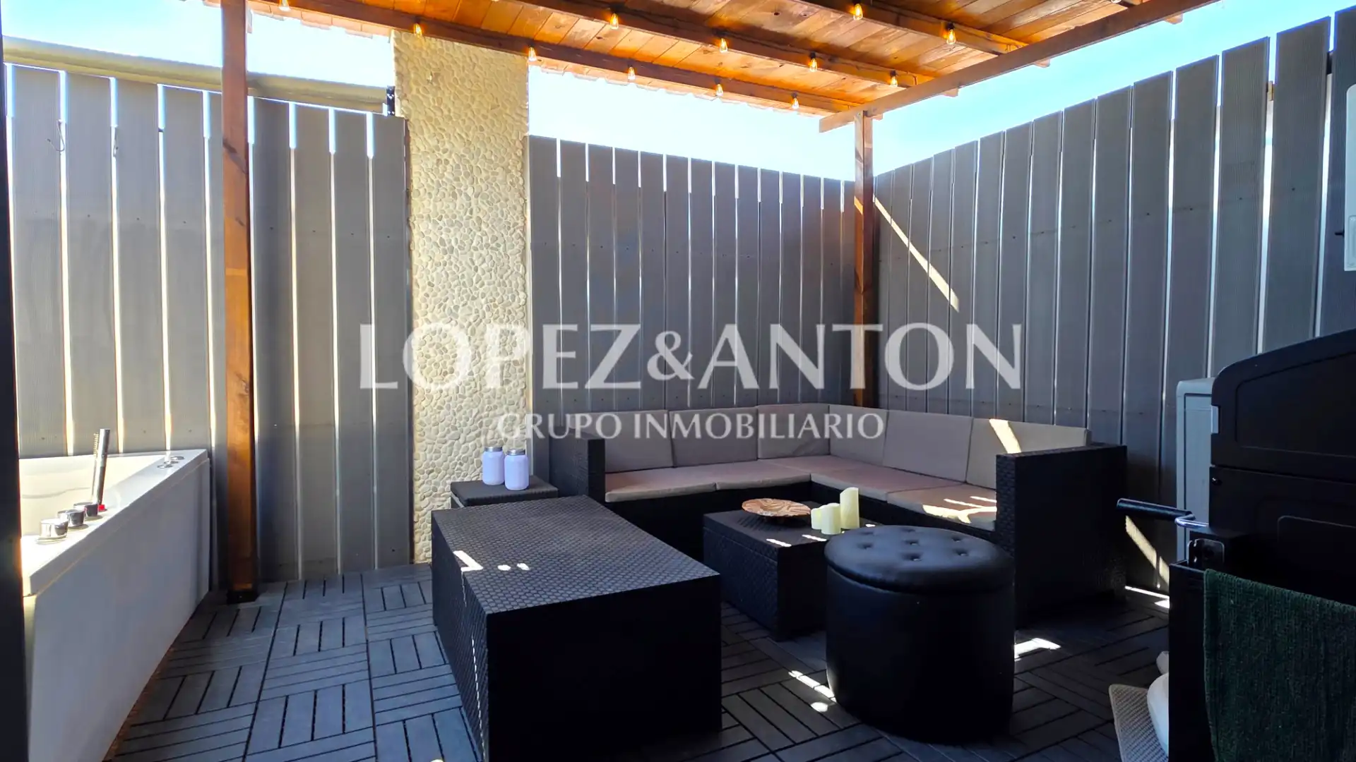 Terraza de Dúplex en venta en Pueblo