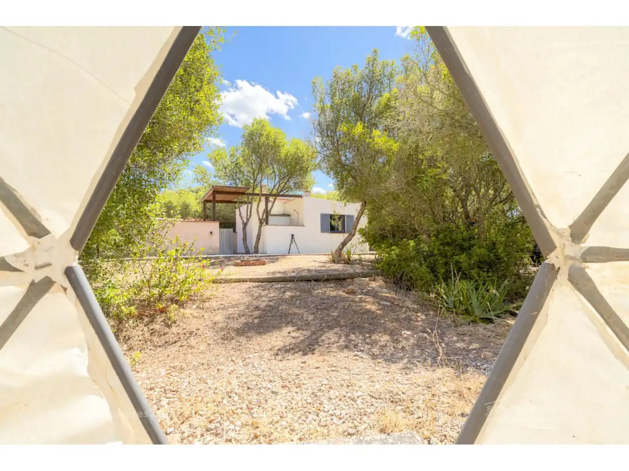 Vista exterior de Finca rústica en venda en Ciutadella de Menorca amb Calefacció, Jardí privat i Terrassa
