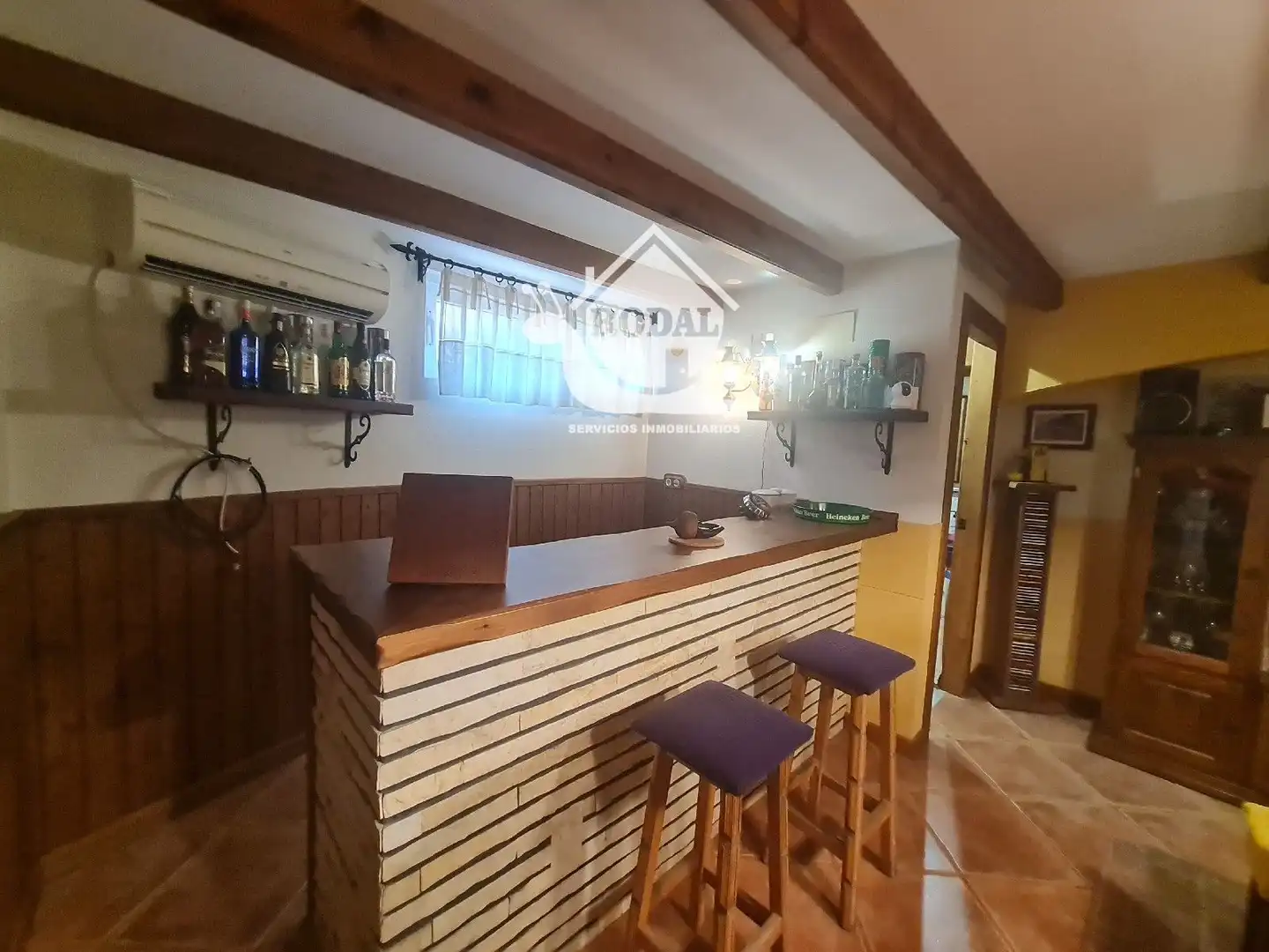 Küche von Einfamilien-Reihenhaus zum Verkauf in Huércal de Almería mit Klimaanlage, Heizung und Terrasse