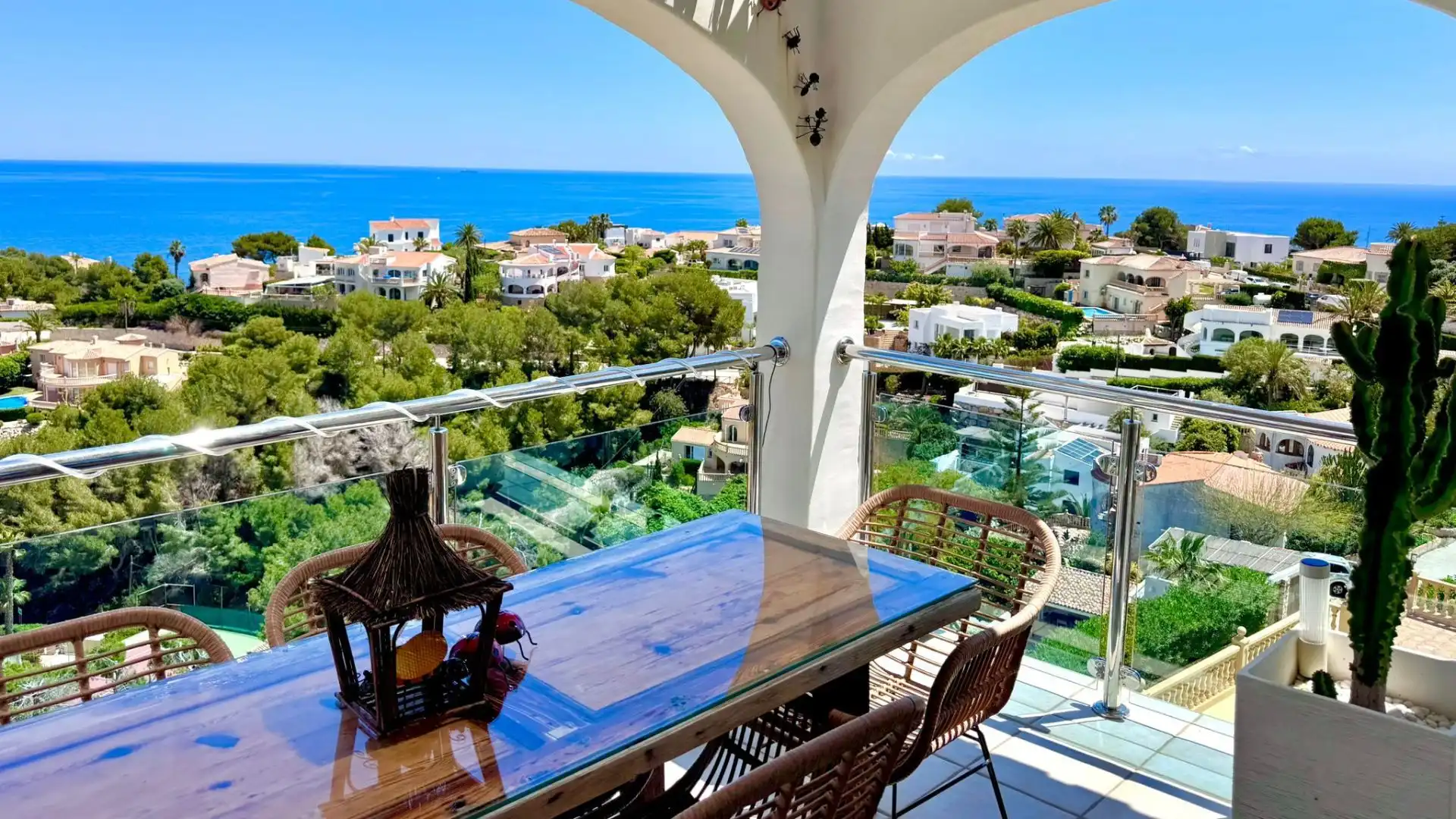 Terrace of Houses for sale in Jávea / Xàbia  with Air Conditioner, Heating and Private garden