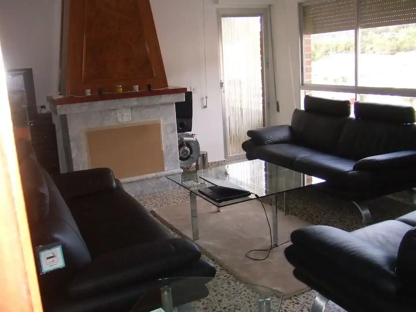 Living room of Apartments for sale in Salinas  with Air Conditioner, Furnished and Balcony