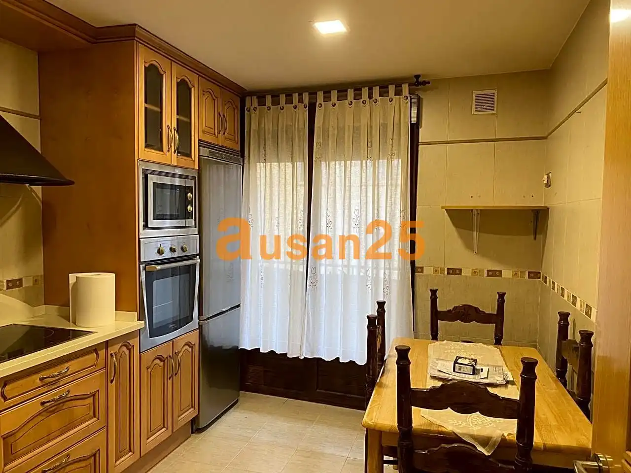Küche von Wohnung zum Verkauf in Aranda de Duero mit Heizung, Terrasse und Abstellraum