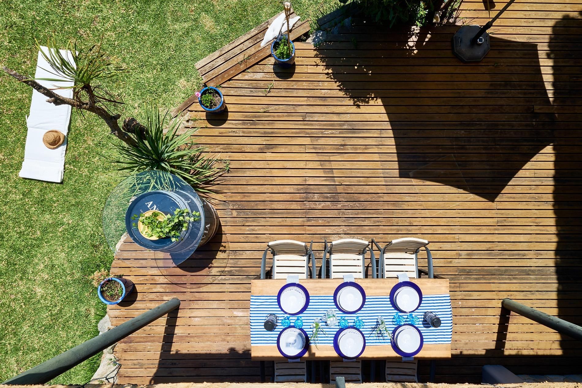 Terrace of House or chalet for sale in Cabrils  with Heating, Private garden and Parquet flooring