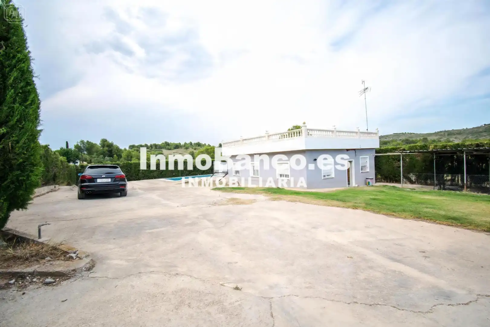 Vista exterior de Finca rústica en venta en Montserrat con Jardín privado y Piscina