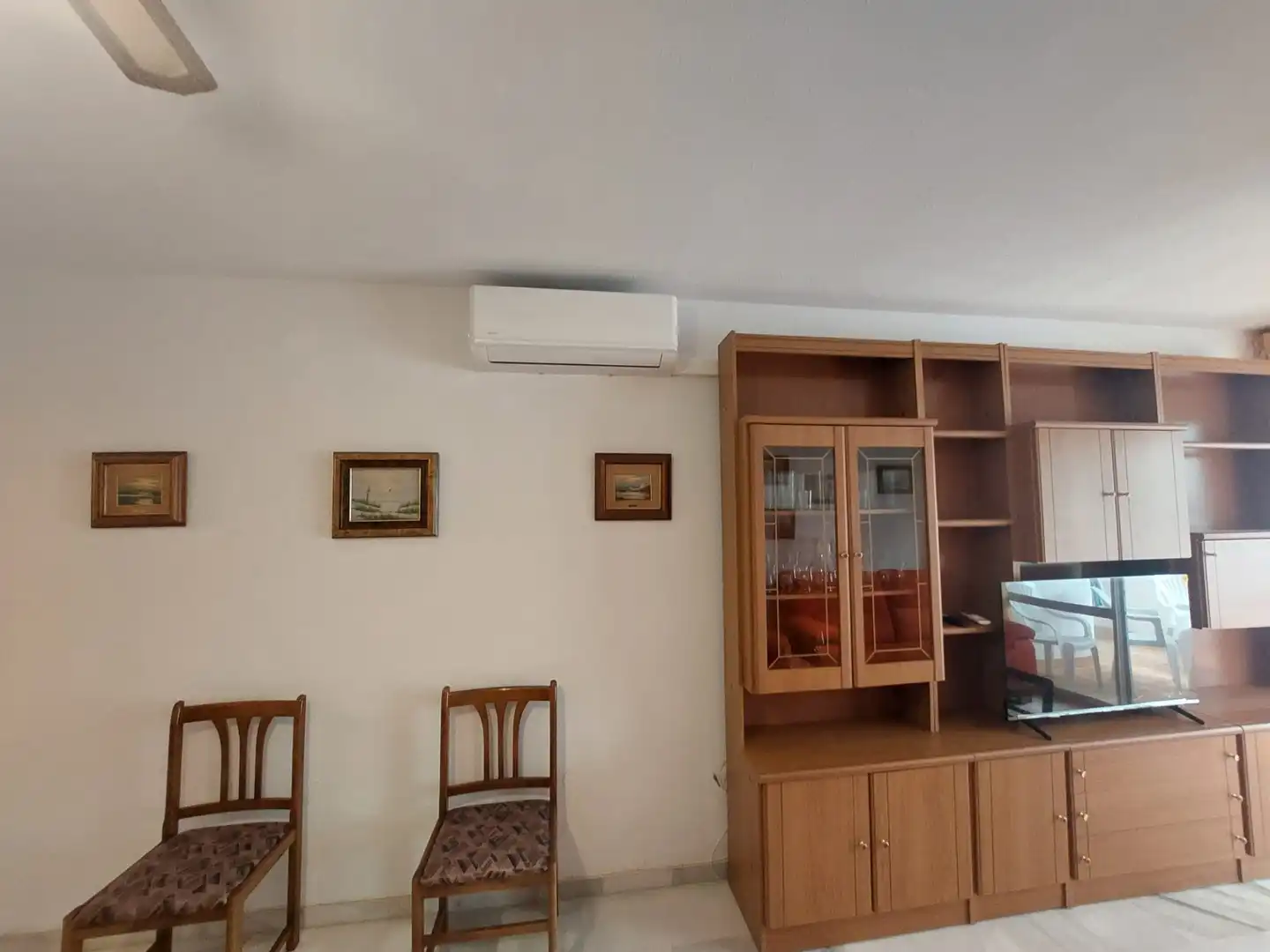 Wohnzimmer von Wohnung zum Verkauf in Fuengirola mit Klimaanlage, Möbliert und Waschmaschine