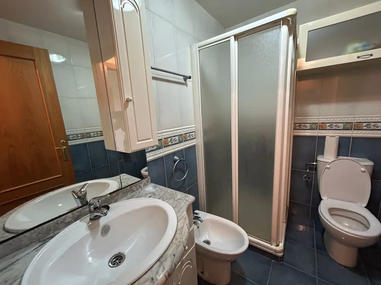 Badezimmer von Wohnung zur Miete in Ciudad Real mit Klimaanlage, Heizung und Terrasse