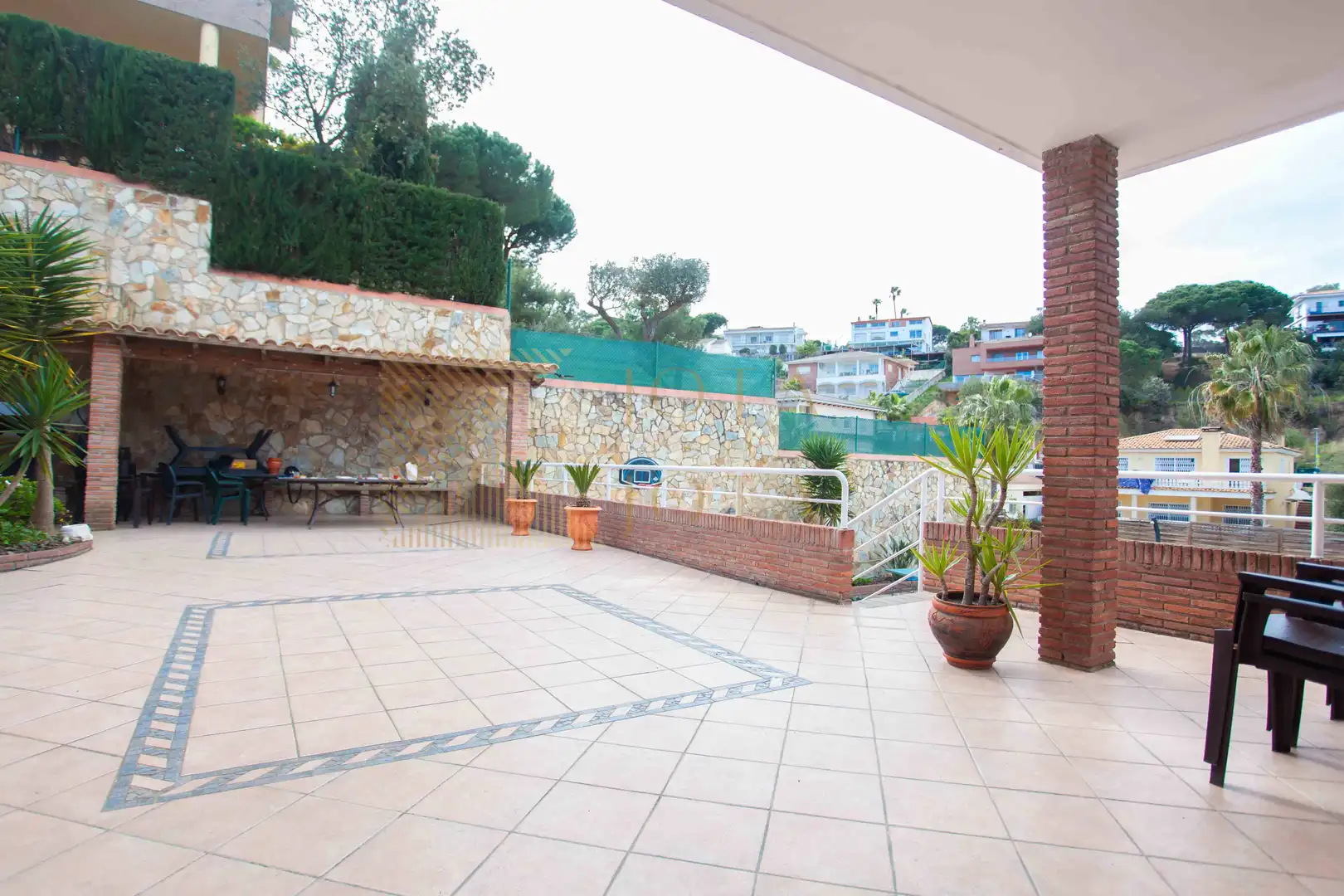 Jardí de Casa o xalet en venda en Lloret de Mar amb Calefacció, Jardí privat i Terrassa