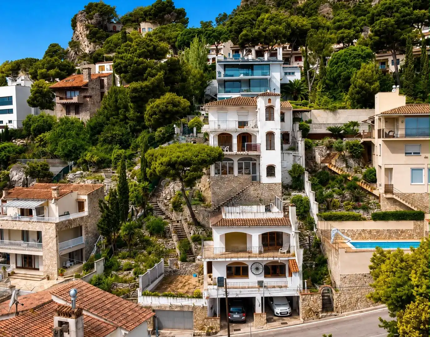 Vista exterior de Casa o xalet en venda en L'Estartit amb Aire condicionat, Calefacció i Jardí privat