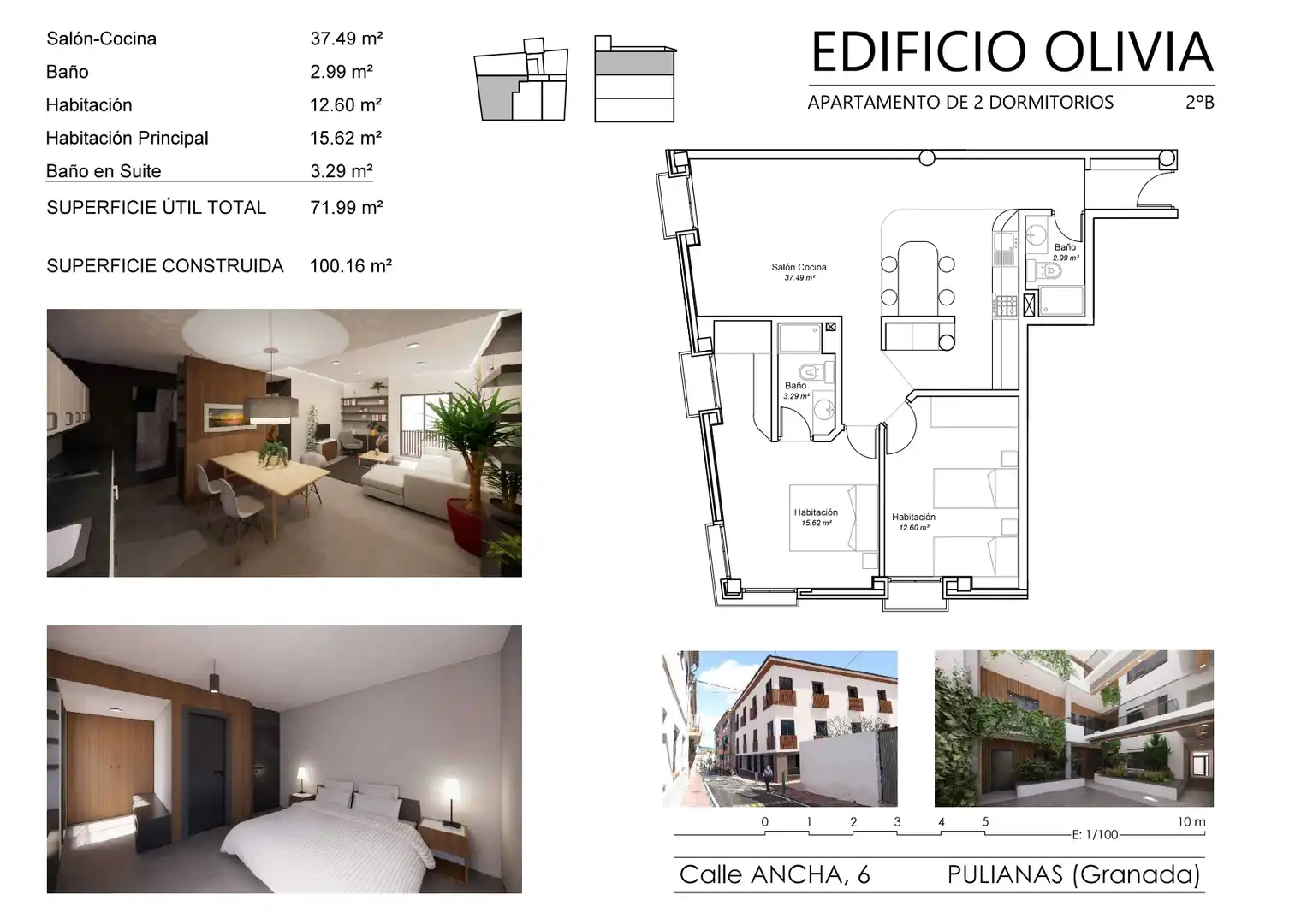 Piso con ascensor en venta en Pulianas, imagen 13