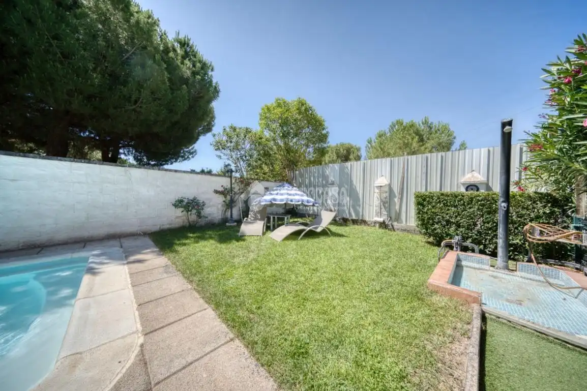 Garden of Houses for sale in Villanueva de Duero  with Heating and Swimming Pool