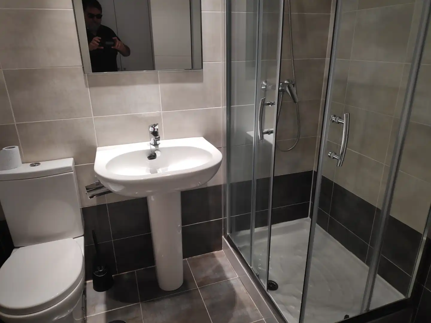 Baño de Piso de alquiler en Aranjuez con Calefacción, Parquet y Terraza