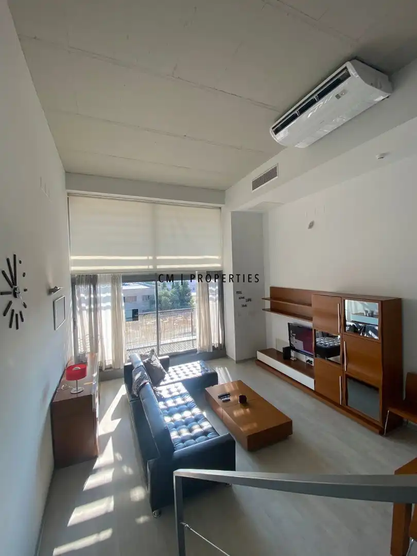 Living room of Flat for rent in Valencia  with Air Conditioner, Heating and Terrace