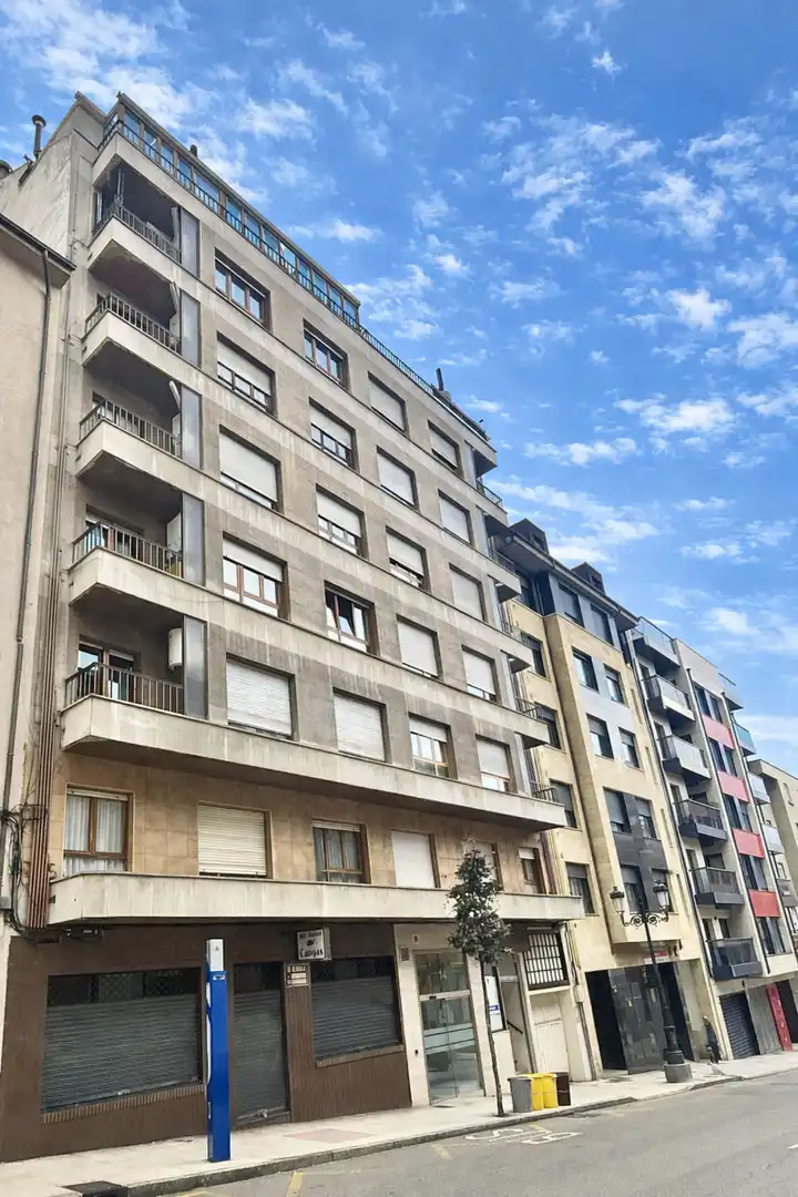 Exterior view of Flat for sale in Oviedo   with Heating, Parquet flooring and Terrace