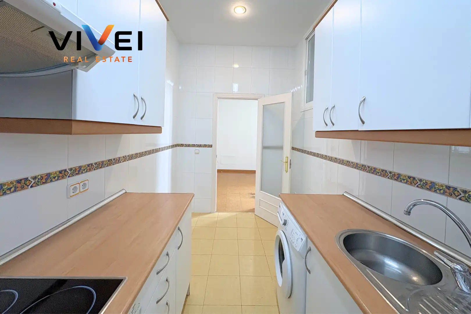 Cocina de Piso de alquiler en Madrid con Calefacción