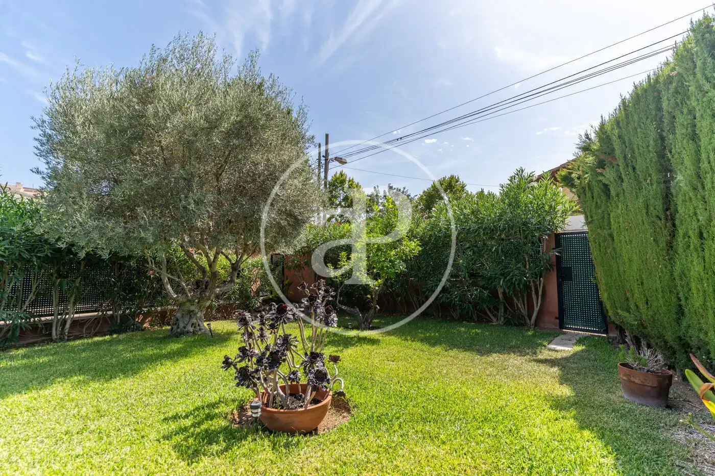 Garden of Detached homes for sale in Calvià  with Air Conditioner, Heating and Private garden