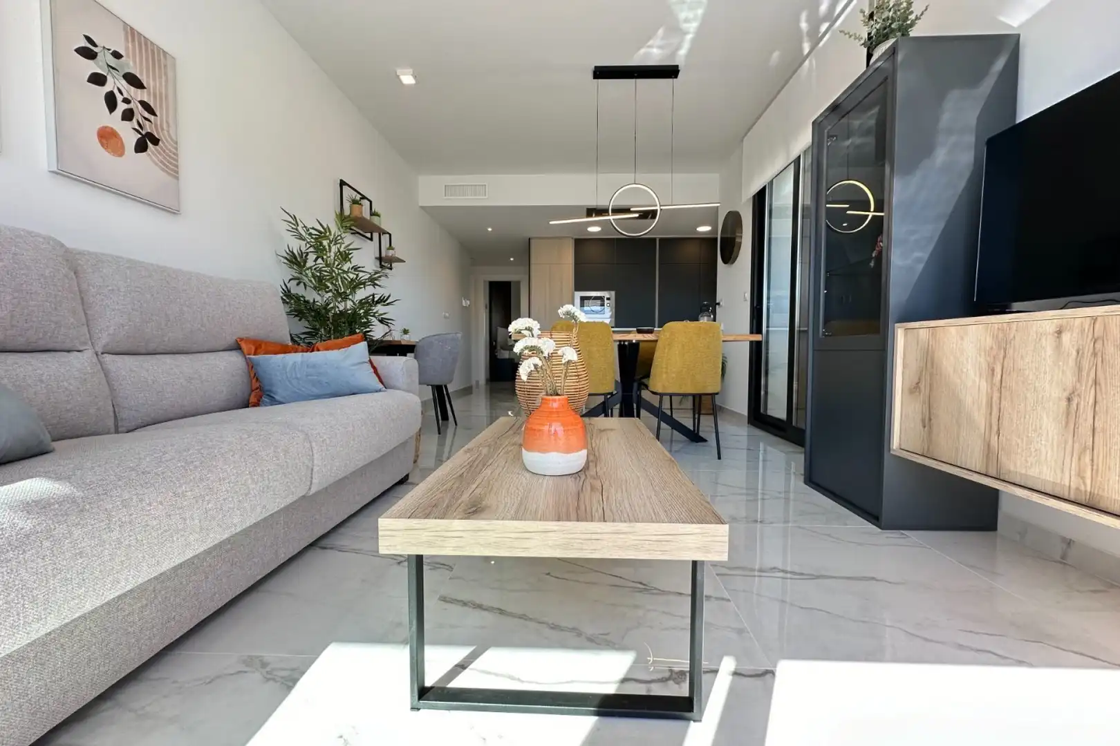 Sala de estar de Casa o chalet en venta en Orihuela con Aire acondicionado, Calefacción y Terraza