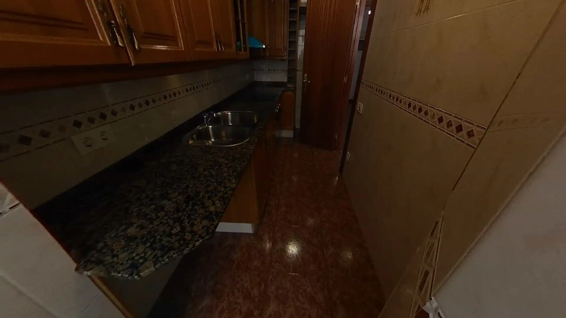Küche von Maisonette zum Verkauf in L'Hospitalet de Llobregat mit Heizung