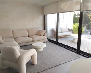 Sala d'estar de Apartament de lloguer en Benicasim / Benicàssim amb Aire condicionat i Terrassa