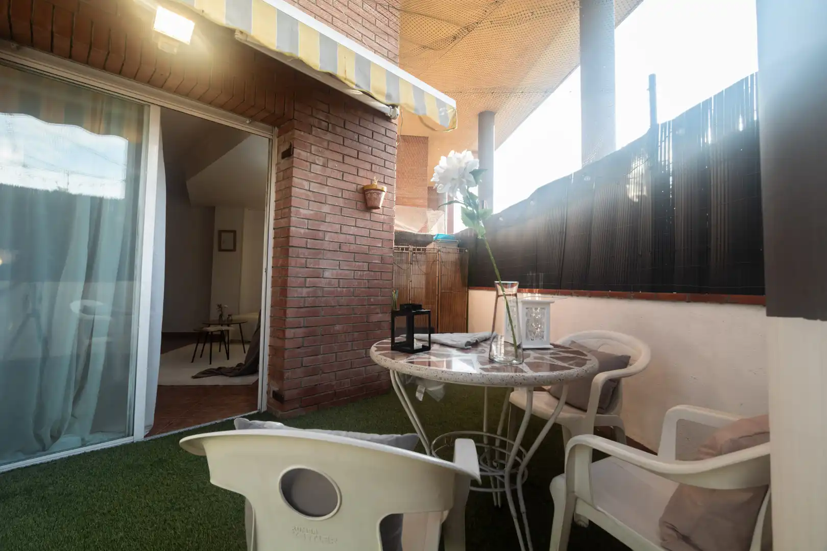 Terrasse von Maisonette zum Verkauf in Rubí mit Klimaanlage, Heizung und Möbliert