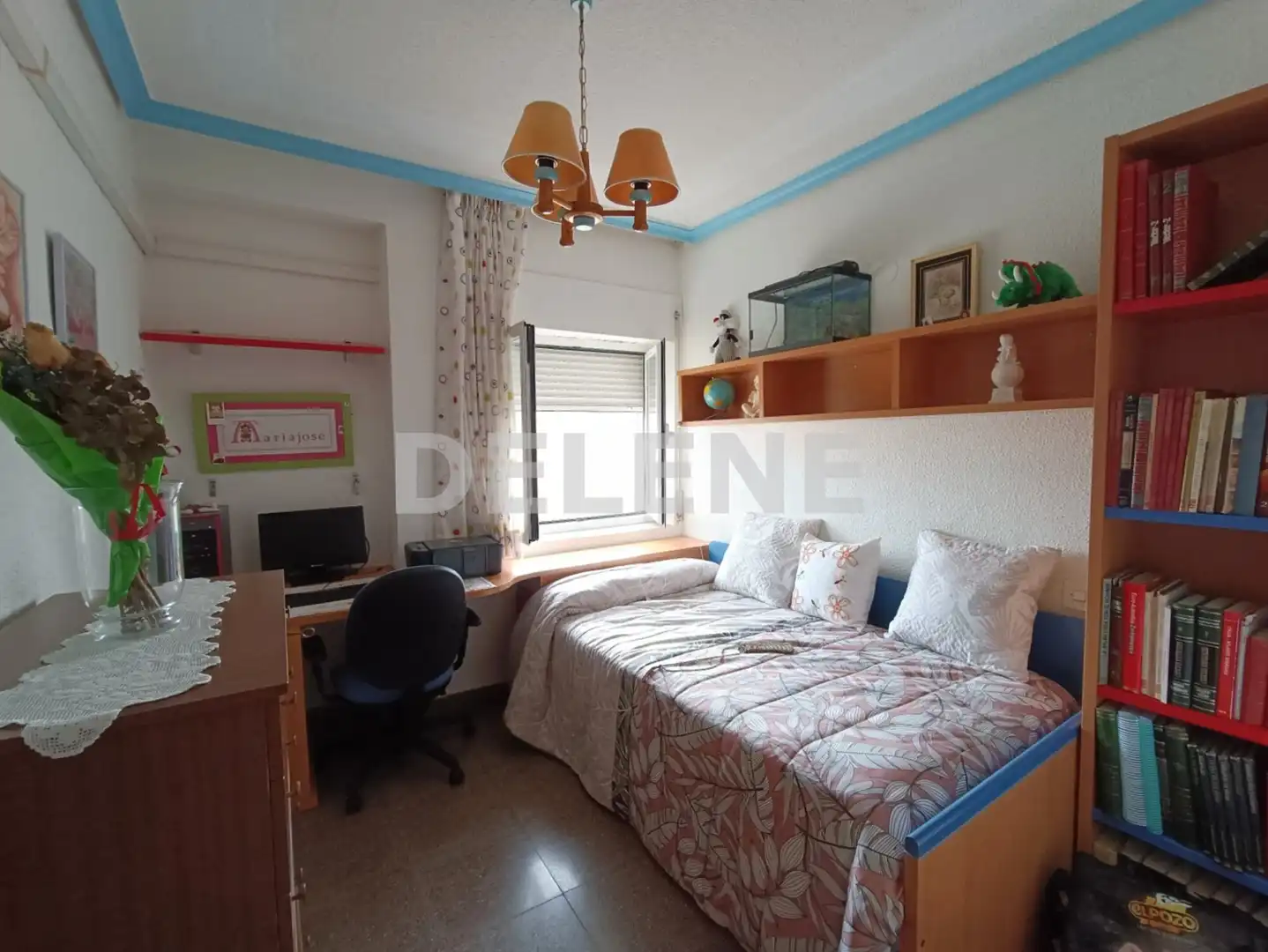 Bedroom of Flat for rent in Tobarra  with Air Conditioner, Parquet flooring and Terrace