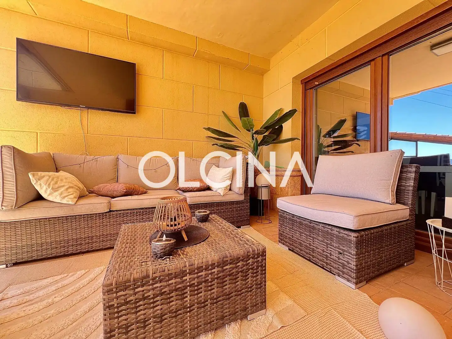 Wohnzimmer von Haus oder Chalet zum Verkauf in Ibi mit Klimaanlage, Heizung und Privatgarten