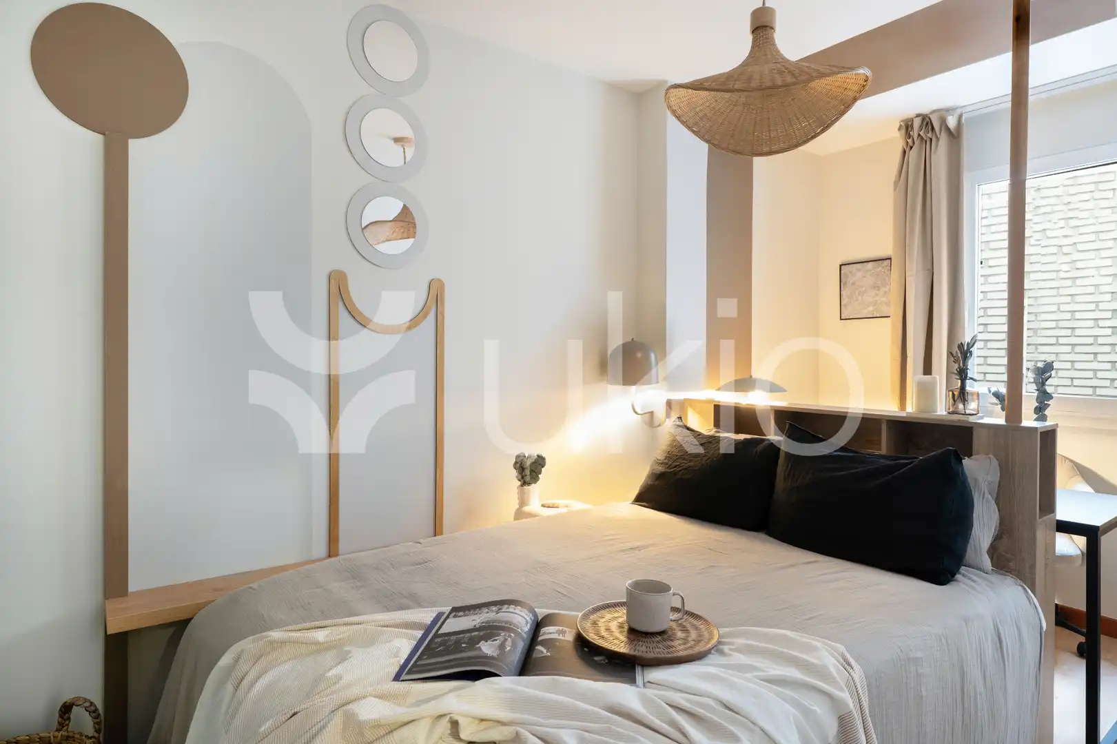 Habitación de Apartamento de alquiler en Madrid con Calefacción, Amueblado y Horno