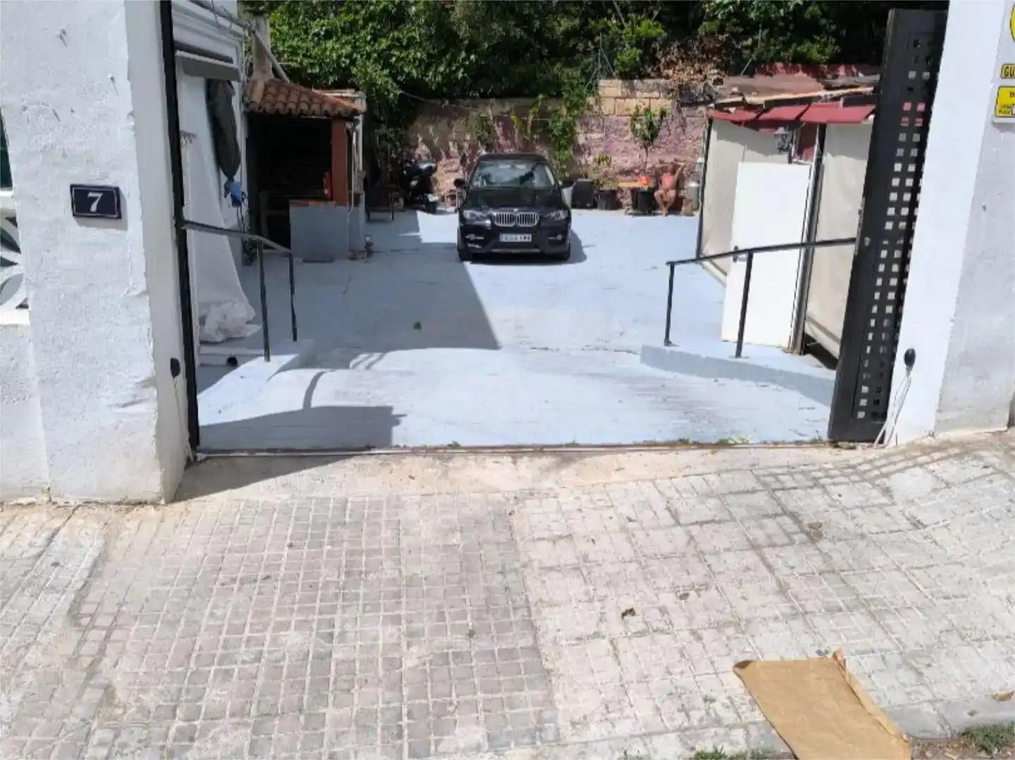 Parkplatz von Erdgeschoss zur Miete in  Palma de Mallorca mit Klimaanlage, Privatgarten und Möbliert