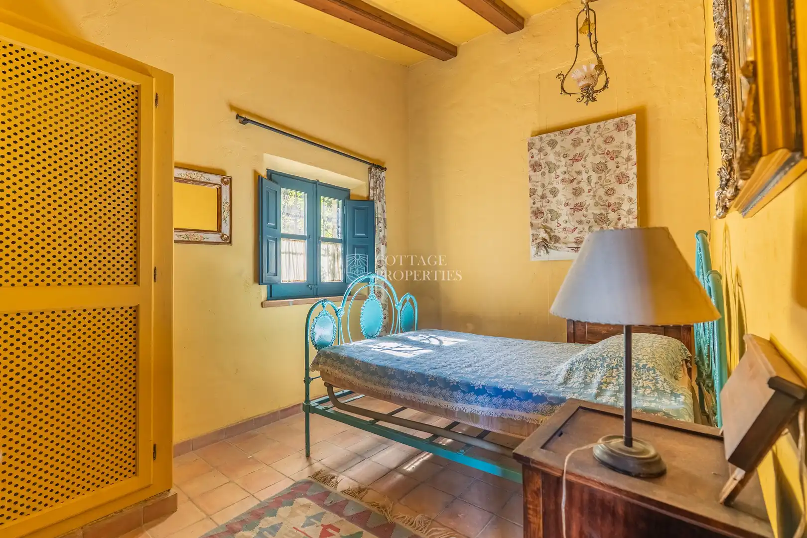 Bedroom of Country homes for sale in Foixà  with Air Conditioner, Private garden and Swimming Pool