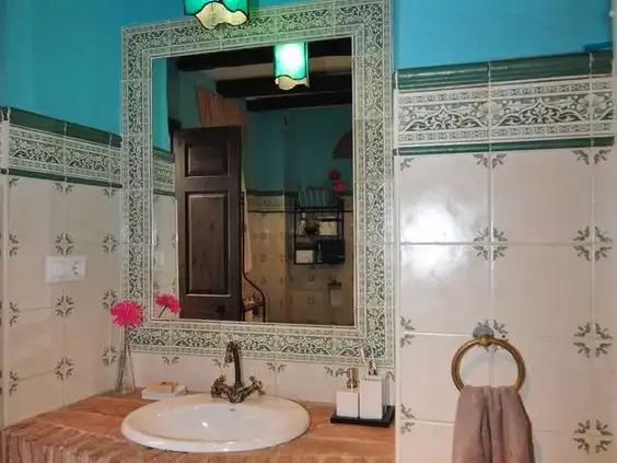 Bany de Casa o xalet en venda en San Roque amb Aire condicionat, Terrassa i Balcó