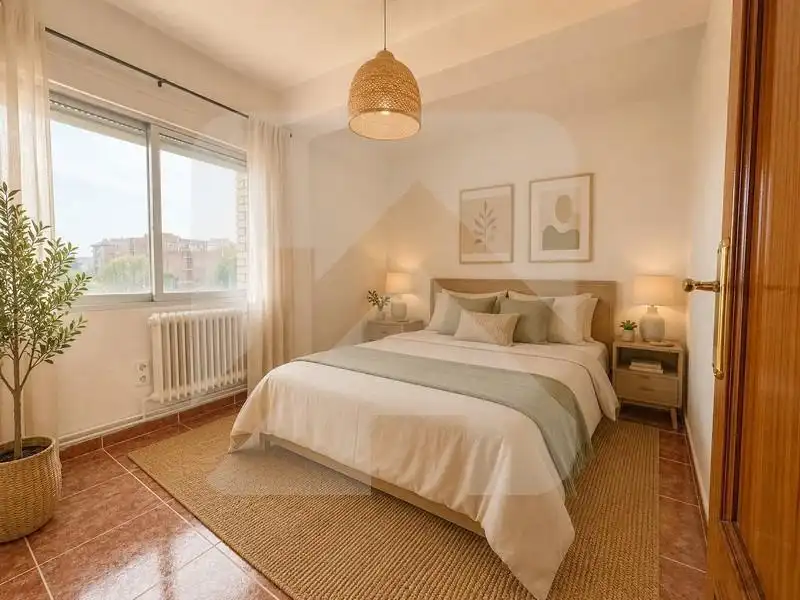 Bedroom of Flat for sale in Valdemoro  with Heating, Terrace and Alarm