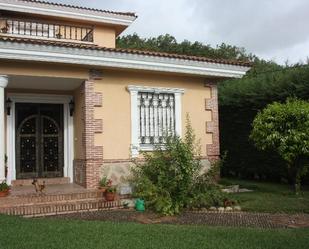 Exterior view of House or chalet for sale in Cuacos de Yuste  with Air Conditioner, Heating and Private garden