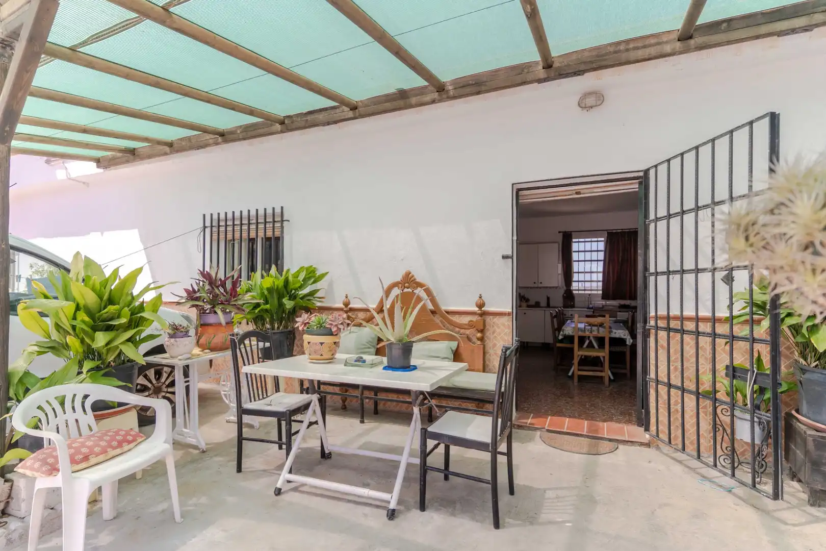 Terrasse von Country house zum Verkauf in Motril mit Heizung, Abstellraum und Schwimmbad