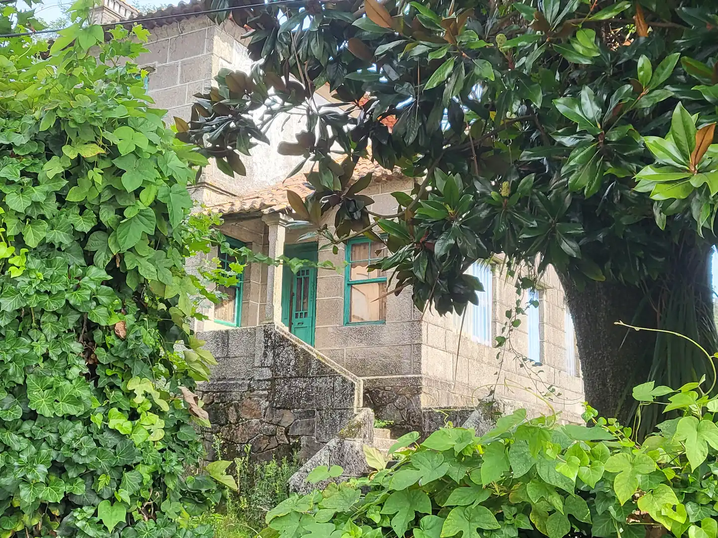 Vista exterior de Casa o chalet en venta en Vigo  con Jardín privado, Parquet y Terraza