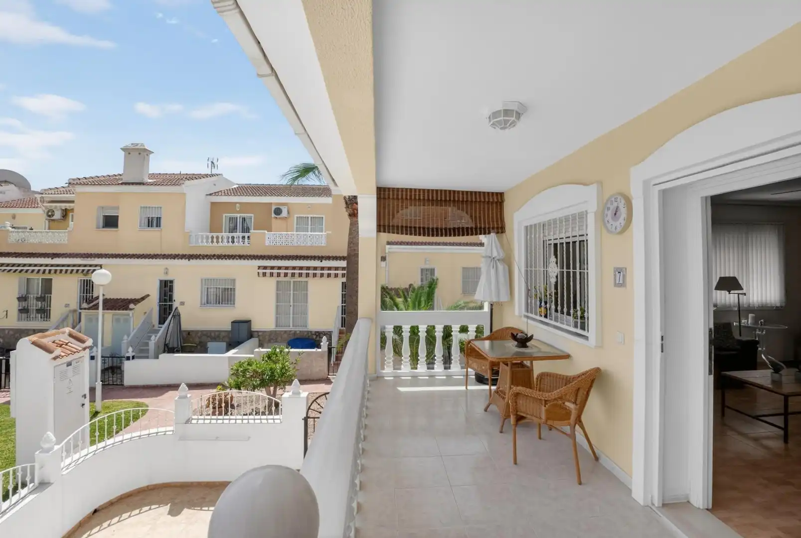 Terraza de Casa adosada en venta en Rojales con Aire acondicionado, Jardín privado y Terraza