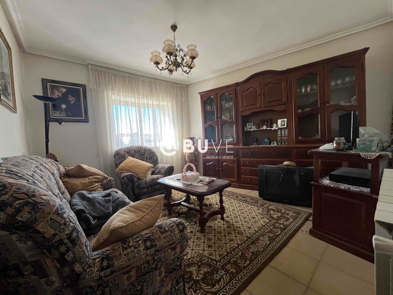 Living room of House or chalet for sale in Quintana y Congosto  with Heating, Terrace and Storage room